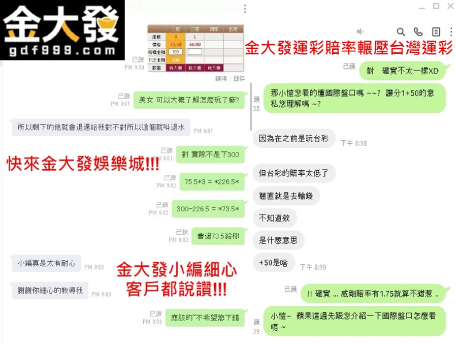 金大發小編細心~有問題都可以提問喔~